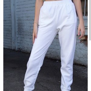 brandy melville rosa sweatpants